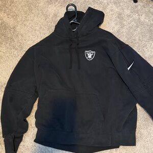 Nike Black Las Vegas Raiders Hoodie with Logo